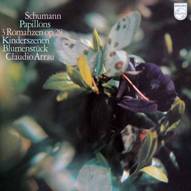 アラウのシューマン/「パピヨン」ほか　蘭PHILIPS　3602　LP レコード