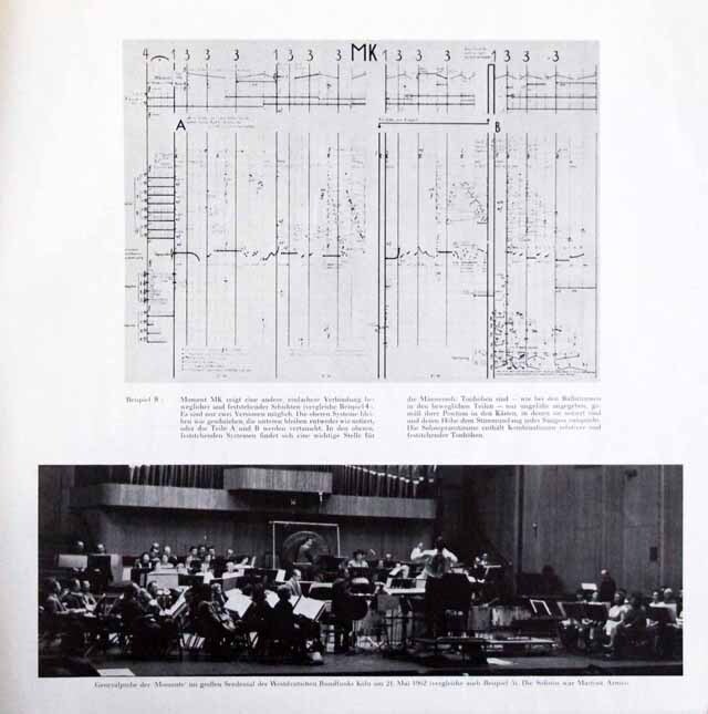 シュトックハウゼンの自作自演/モメンテ(1965年版) 独Wergo 33605 LP レコード