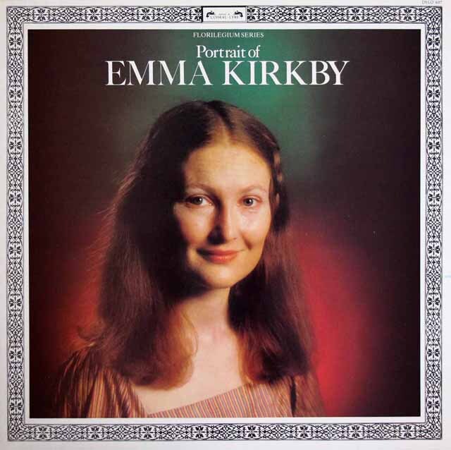 エマ・カークビーの肖像　蘭L'OISEAU-LYRE　3608　LP レコード