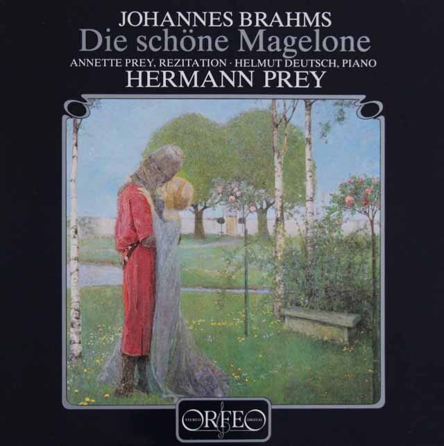 プライのブラームス/美しいマゲローネのロマンス　独ORFEO　3608　LP レコード