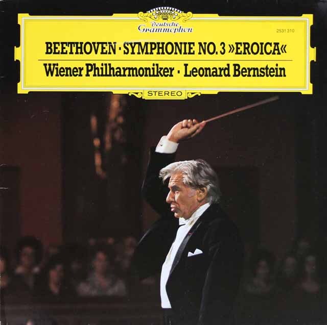 バーンスタインのベートーヴェン/交響曲第3番「英雄」　独DGG　3609　LP レコード