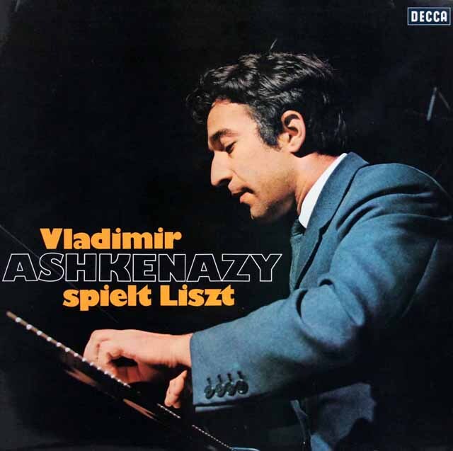 アシュケナージのリスト/超絶技巧練習曲より　独DECCA　3609　LP レコード