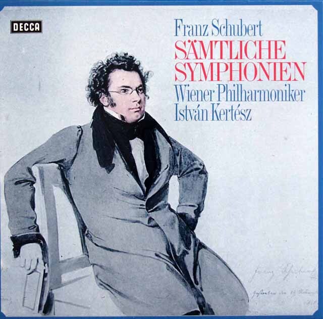 ケルテスのシューベルト/交響曲全集　独DECCA　3609　LP レコード