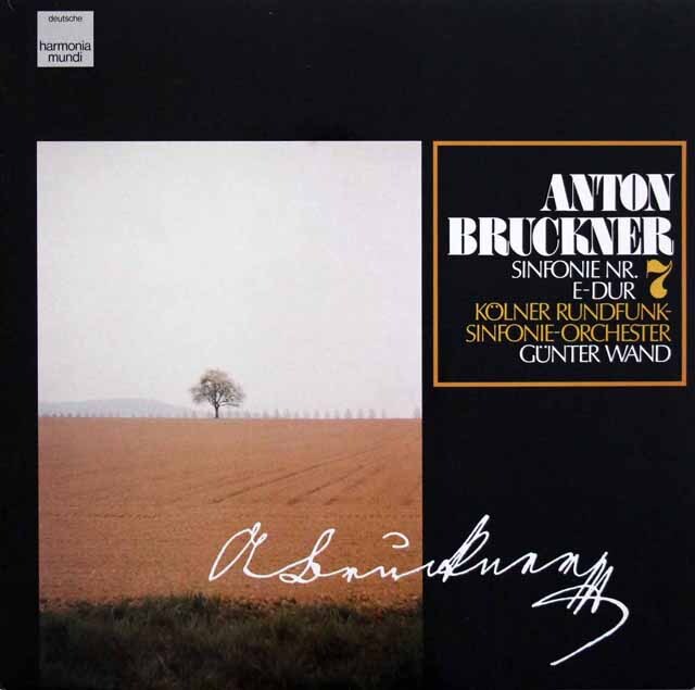 ヴァントのブルックナー/交響曲第7番　独HM　3609　LP レコード