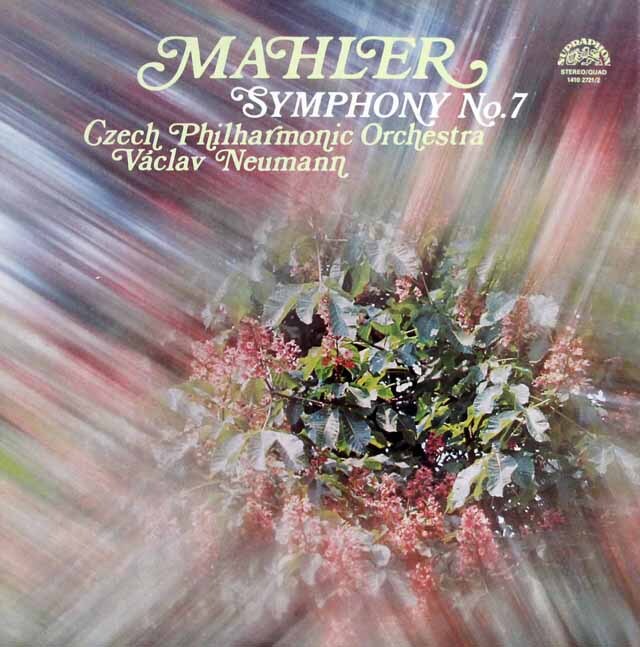 ノイマンのマーラー/交響曲 第7番　チェコSUPRAPHON　3610　LP レコード