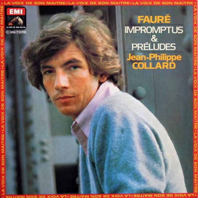 コラールのフォーレ/即興曲集、前奏曲集　仏EMI（VSM）　3611　LP レコード