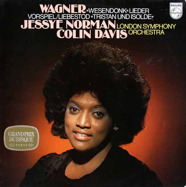 ノーマンのワーグナー/「トリスタンとイゾルデ」より「愛の死」ほか　蘭PHILIPS　3611　LP レコード