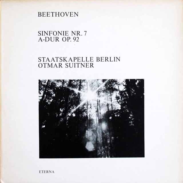 スウィトナーのベートーヴェン/交響曲第7番　独ETERNA　3611　LP レコード