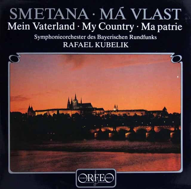 クーベリックのスメタナ/「わが祖国」全曲　独ORFEO　3611　LP レコード