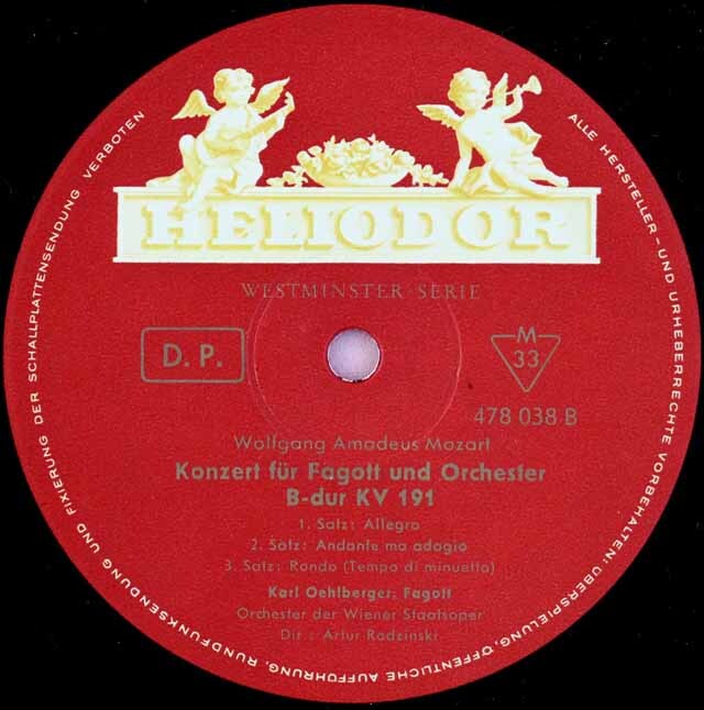 ローズドゥメとラヴァンドロメインのセット LP レコード ウラッハ＆ロジンスキーのモーツァルト/クラリネット