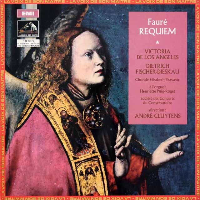 クリュイタンスのフォーレ/「レクイエム」　仏EMI(VSM)　3612　LP レコード