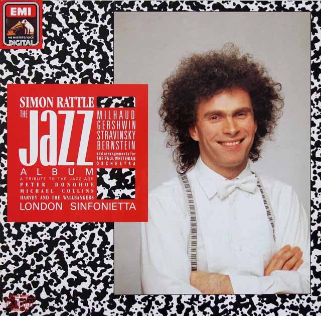 ラトルのジャズ・アルバム　独EMI　3612　LP レコード