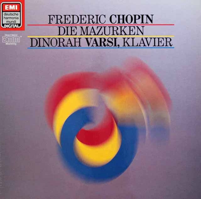 ヴァルシのショパン/マズルカ集　独EMI/HM　3612　LP レコード