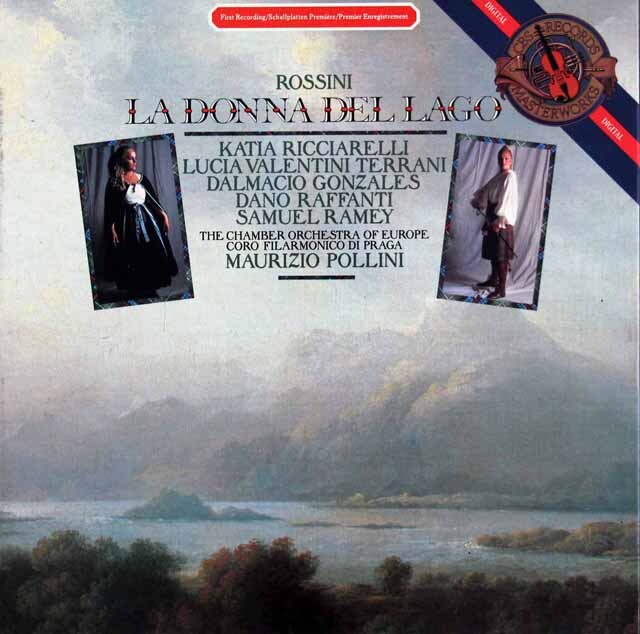 ポリーニのロッシーニ/歌劇「湖上の美人」全曲　蘭CBS  3613　LP レコード