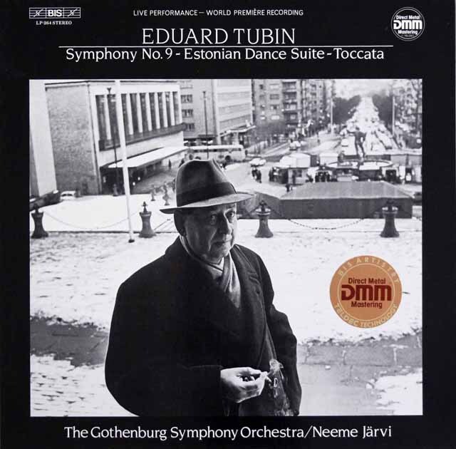 ヤルヴィのトゥビン/交響曲第9番「単純な交響曲」 ほか　独BIS　3614　LP レコード