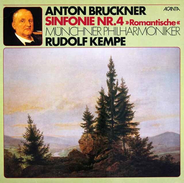 ケンペのブルックナー/交響曲第4番「ロマンティック」　独ACANTA　3614　LP レコード
