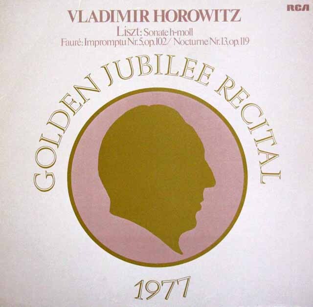 ホロヴィッツ・デビュー50周年記念リサイタル1977　独RCA　3614　LP レコード
