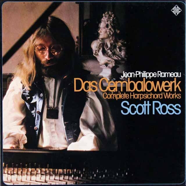 ロスのラモー/チェンバロ作品全集　独TELEFUNKEN　3615　LP レコード