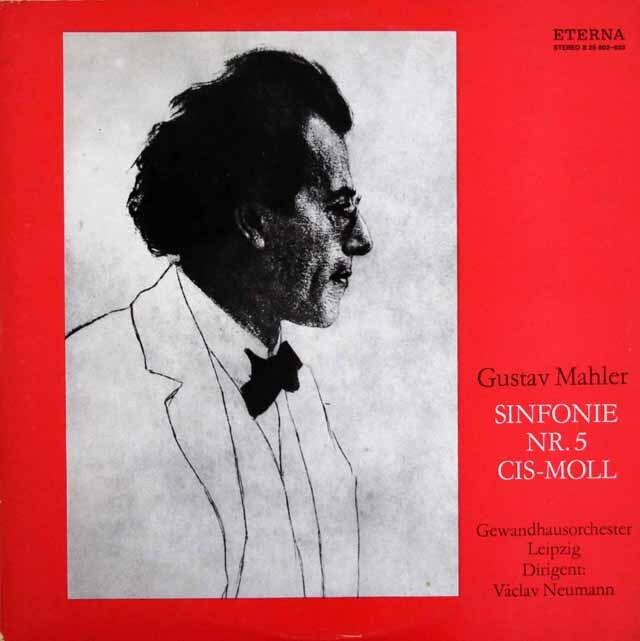 ノイマンのマーラー/交響曲第5番　独ETERNA　3615　LP レコード