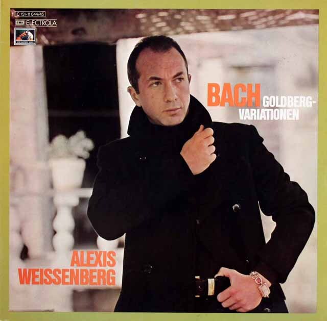 ワイセンベルクのバッハ/ゴルトベルク変奏曲　独EMI　3616　LP レコード