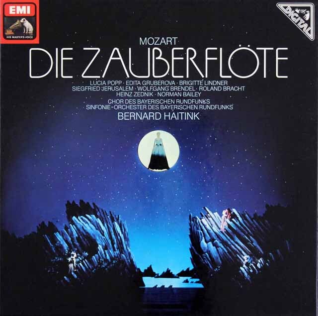 ハイティンクのモーツァルト/「魔笛」全曲　独EMI　3616　LP レコード