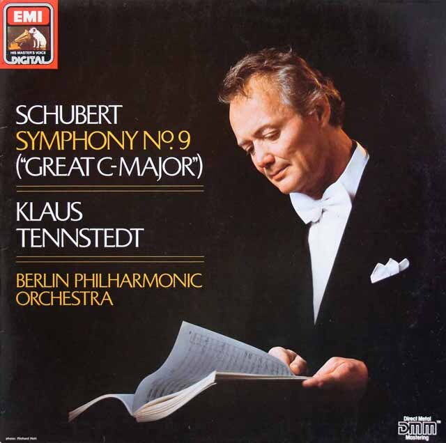 テンシュテットのシューベルト/交響曲第9（8）番「グレイト」　独EMI　3617　LP レコード