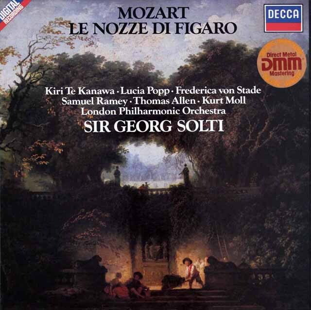 ショルティのモーツァルト/「フィガロの結婚」全曲　独DECCA　3617　LP レコード