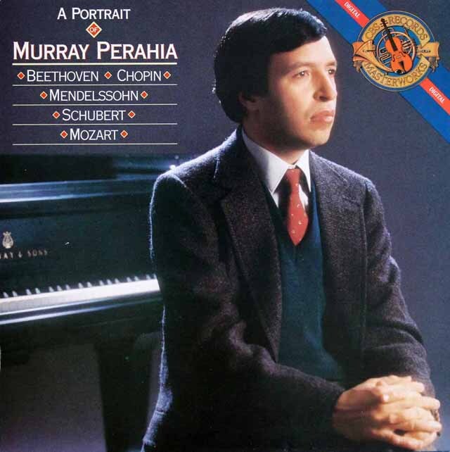 ペライアのベートーヴェン/ピアノソナタ第23番「熱情」ほか　蘭CBS　3618　LP レコード