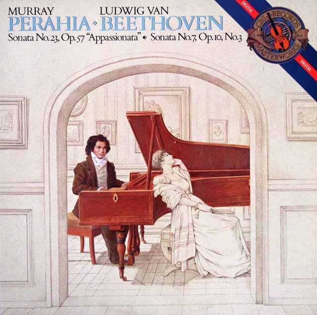 ペライアのベートーヴェン/「熱情」ほか　蘭CBS　3619　LP レコード