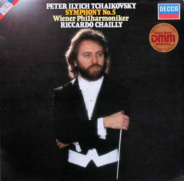 シャイーのチャイコフスキー/交響曲第5番　独DECCA　3619　LP レコード