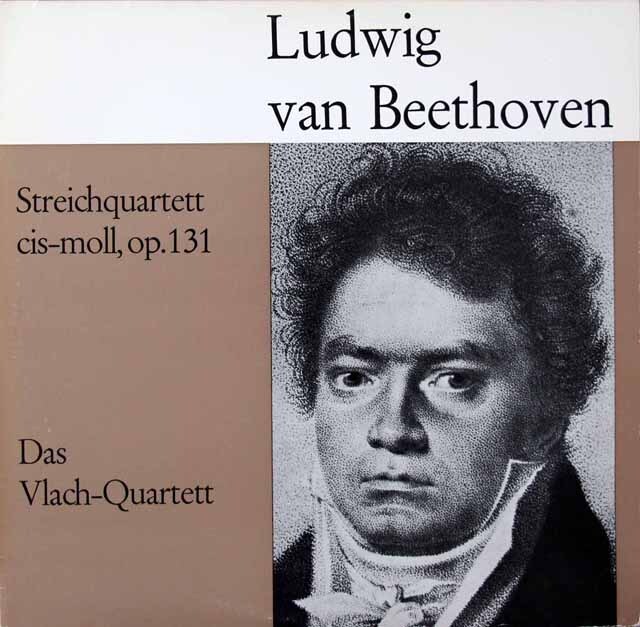 【モノラル】　ヴラフ四重奏団のベートーヴェン/弦楽四重奏曲第14番　独fono-ring　3620　LP レコード