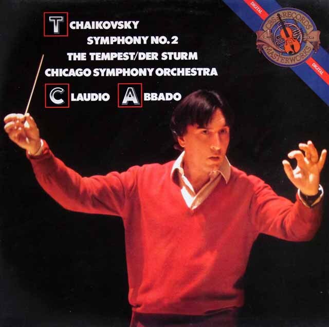アバドのチャイコフスキー/交響曲第2番「小ロシア」ほか　蘭CBS　3621　LP レコード
