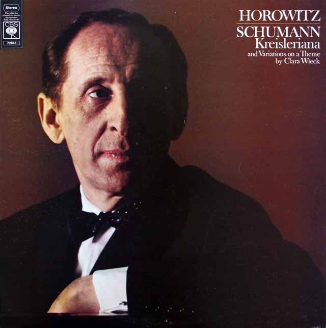 ホロヴィッツのシューマン/「クライスレリアーナ」ほか　英CBS　3621　LP レコード