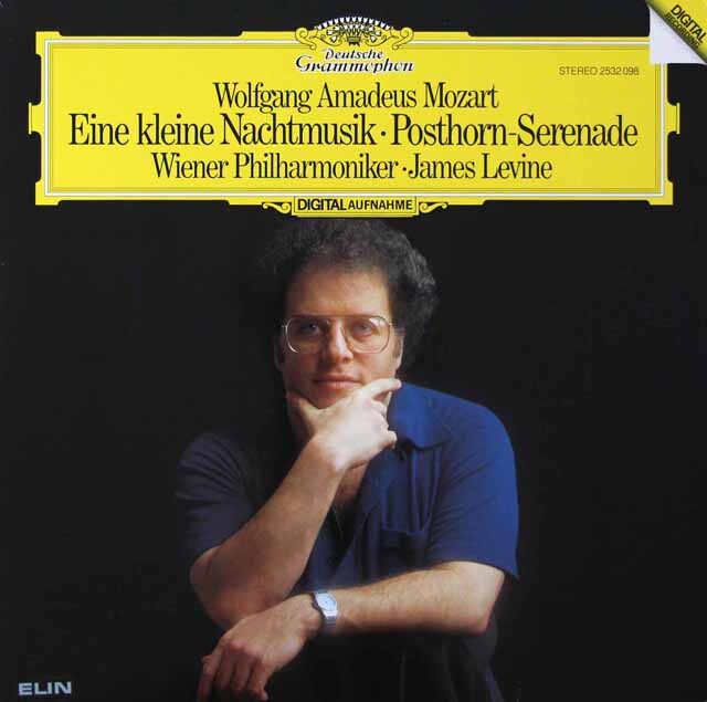 レヴァインのモーツァルト/アイネ・クライネ・ナハトムジークほか　DGG　3621　LP レコード