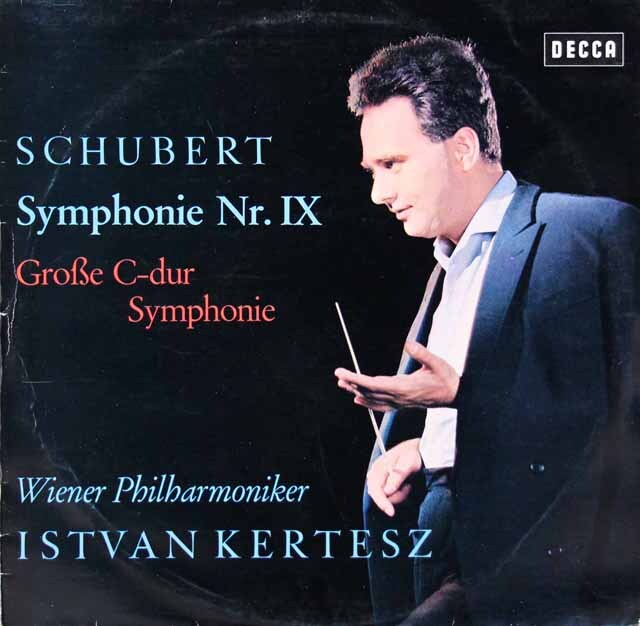 ケルテスのシューベルト/交響曲第9番「グレート」　独DECCA　3621　LP レコード