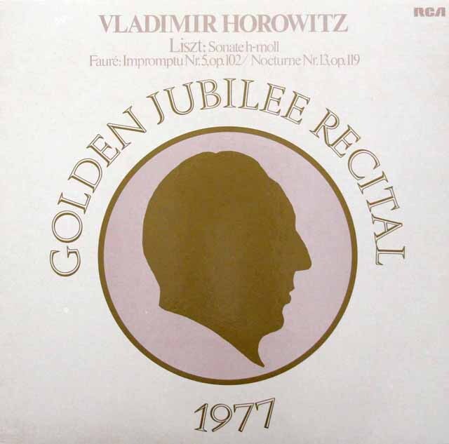 ホロヴィッツ・デビュー50周年記念リサイタル1977　独RCA　3621　LP レコード