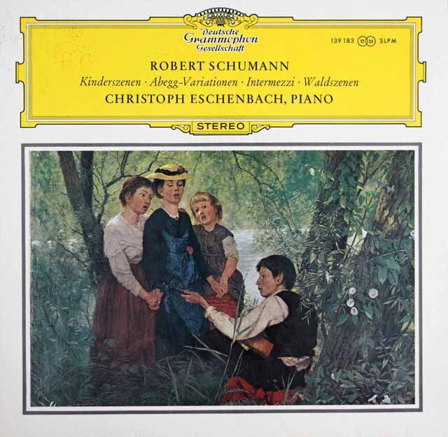 エッシェンバッハのシューマン/子供の情景ほか　独DGG　3622　LP レコード