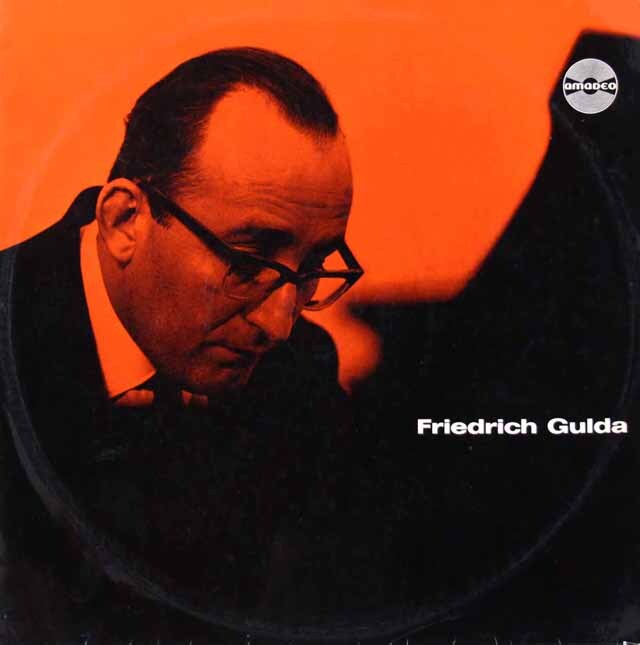 フリードリヒ・グルダ　（バッハ、モーツァルト、グルダ）　オーストリアamadeo　3624　LP レコード