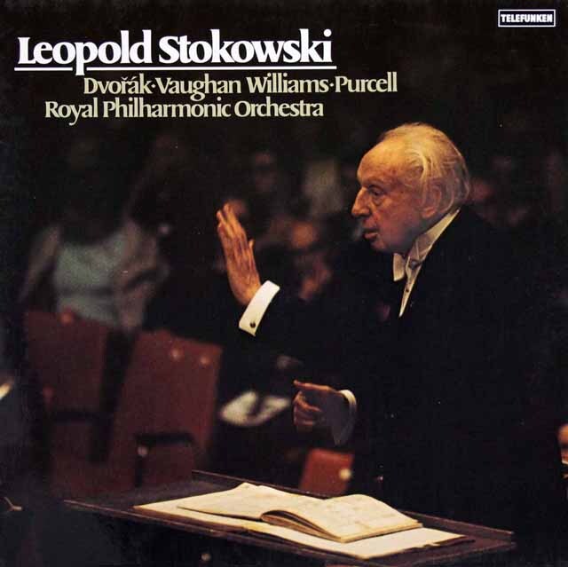 ストコフスキーのヴォーン・ウィリアムズ/タリスの主題による幻想曲ほか　独TELEFUNKEN　3624　LP レコード