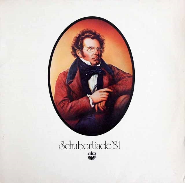 デームスほかの「シューベルティアーデ’81」　オーストリアatw　3625　LP レコード