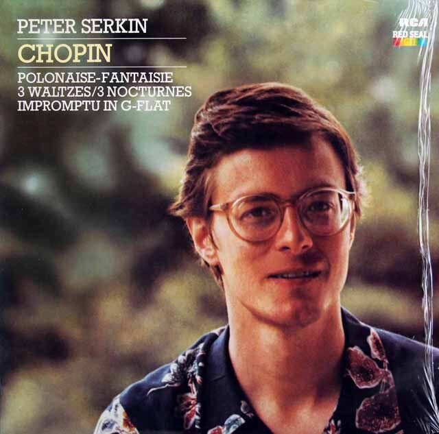 P.ゼルキンのショパン/ピアノ作品集　独RCA　3625　LP レコード