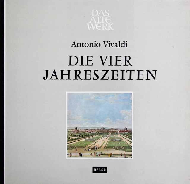 ミュンヒンガーのヴィヴァルディ/「四季」　独DECCA　3625　LP レコード