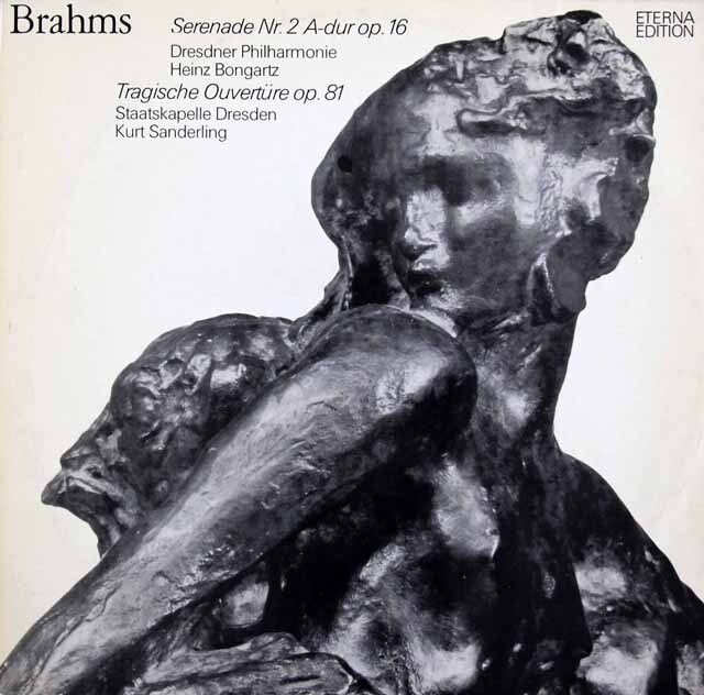ザンデルリンクのブラームス/悲劇的序曲 ほか　独ETERNA　3626　LP レコード
