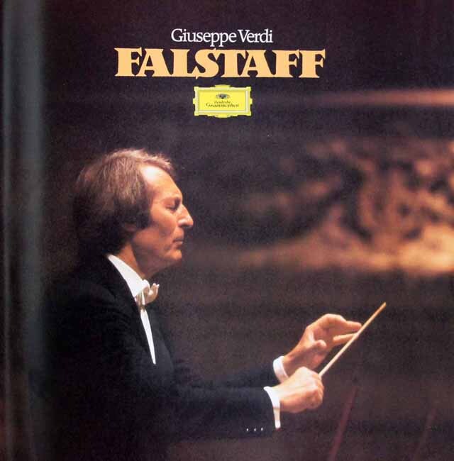 LP レコード 直筆サイン入り ジュリーニのヴェルディ/「ファルスタッフ