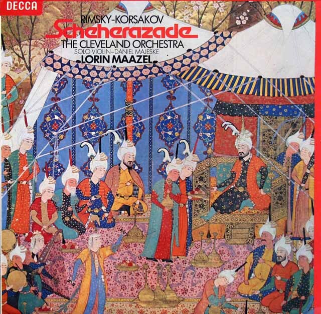 【オリジナル盤】　マゼールのリムスキー=コルサコフ/「シェヘラザード」　英DECCA　3627　LP レコード