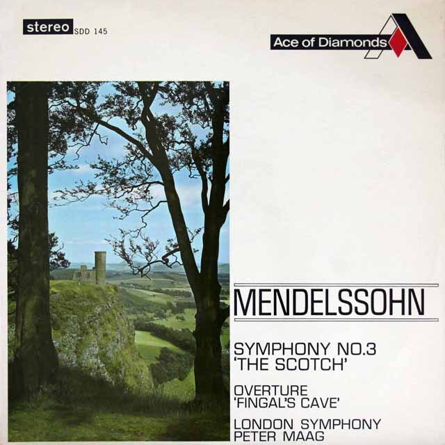 LP レコード マークのメンデルスゾーン/交響曲第3番「スコットランド