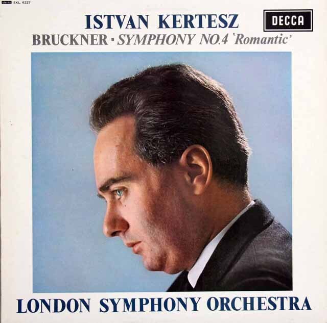ケルテスのブルックナー/交響曲第4番「ロマンティック」　英DECCA　3628　LP レコード