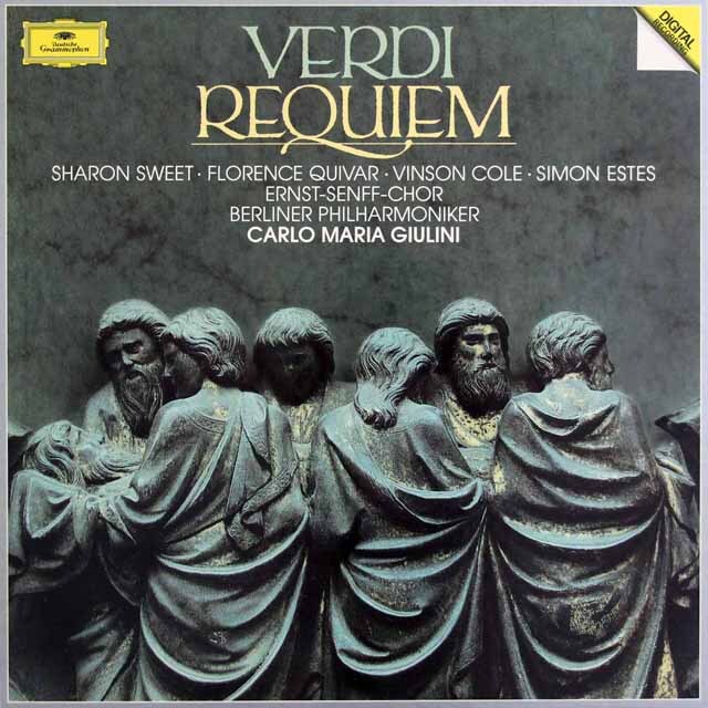 ジュリーニのヴェルディ/レクイエム　独DGG　3628　LP レコード