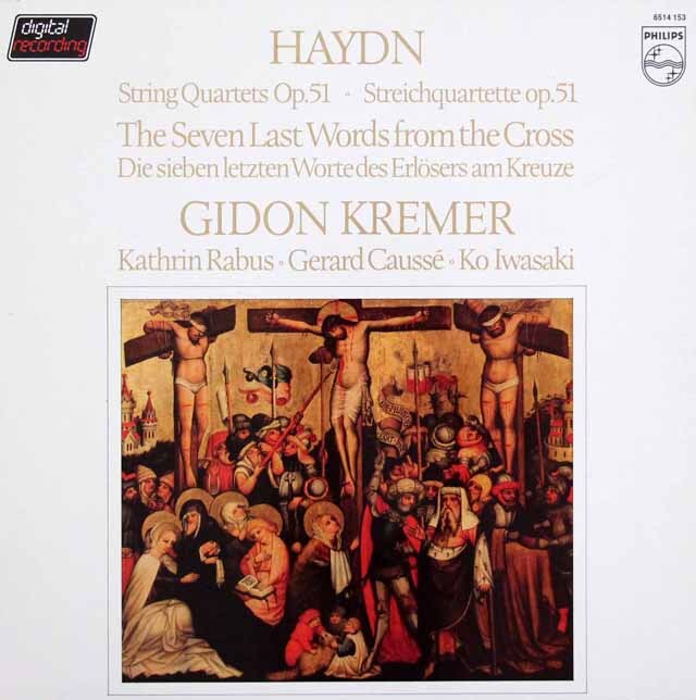 LP レコード クレーメルらのハイドン/「十字架上のキリストの最後の7