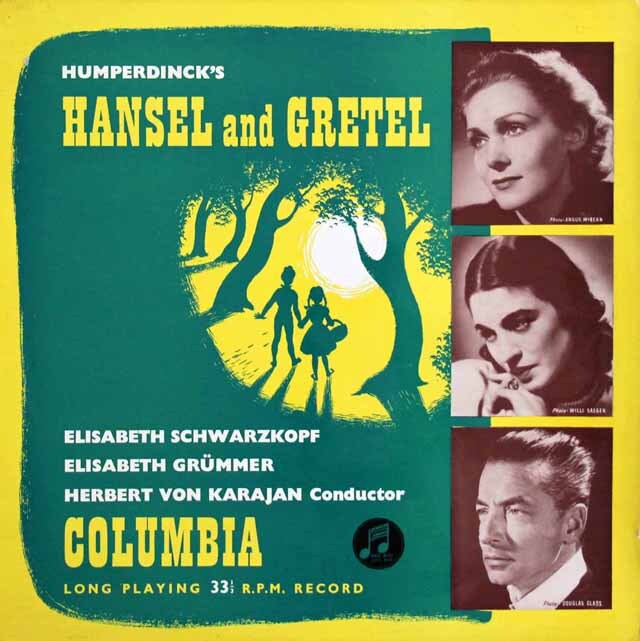 【オリジナル盤】　カラヤンのフンパーディンク/「ヘンゼルとグレーテル」　英columbia　3629